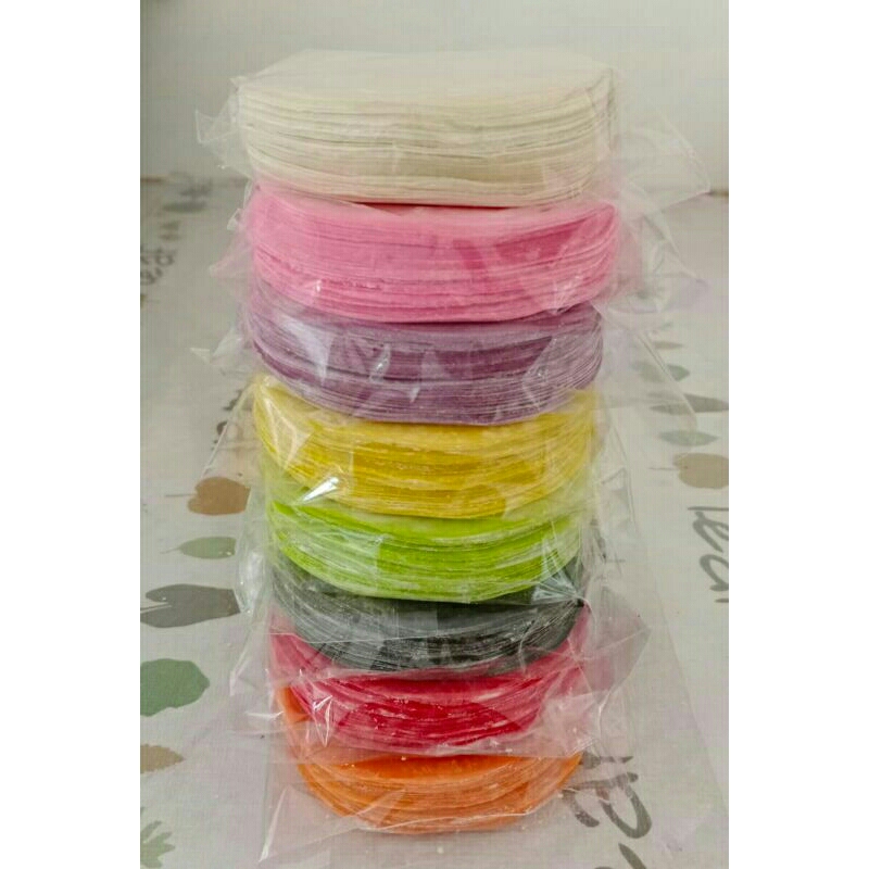 

Kulit siomay dimsum warna