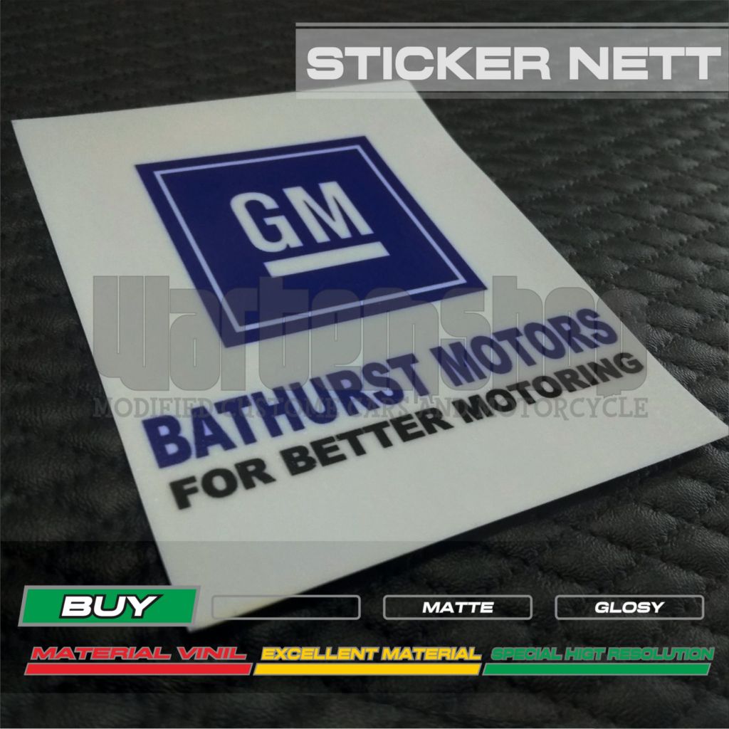 

Sticker Nett Tempel Dalem Windshield GM MOTOR