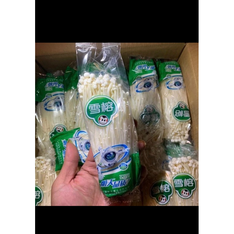 

Jamur Enoki Segar