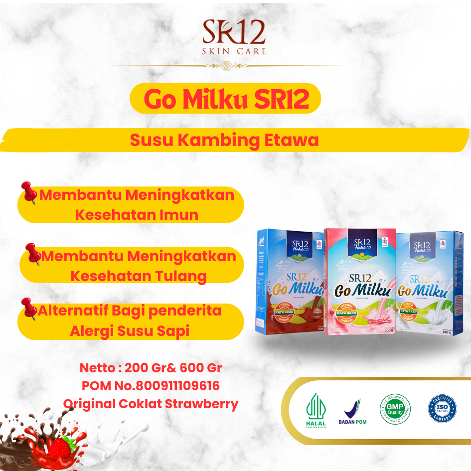 

COD ✔️GOMILKU SR12 | SUSU KAMBING ETAWA BEST SELLER