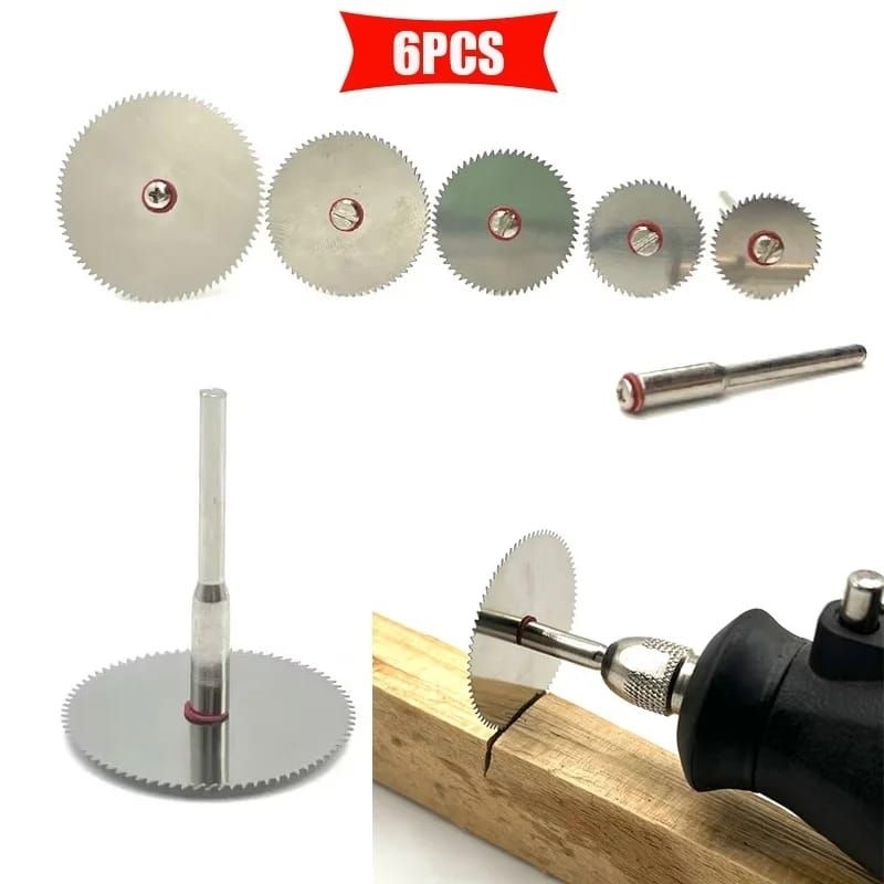 5Pcs Cutting Disc Mata Gergaji Mini untuk Plastik PVC PCB