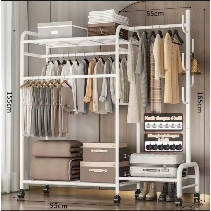 Rak Baju Custom/ Gawangan Baju Custom/ Gantungan Baju Custom