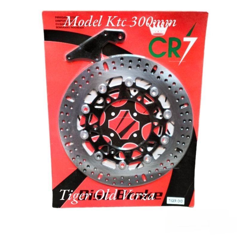 Piringan Disc Cakram Depan Variasi Model PSM Hitam IGAWA 300mm Tiger Old Megapro Primus Megapro Old 