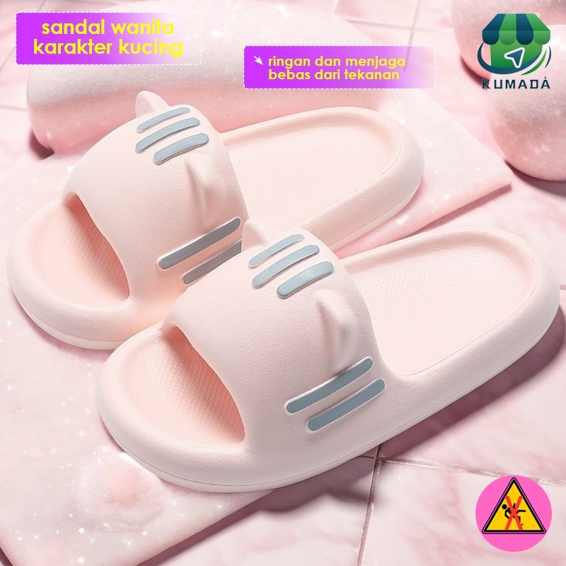Sandal Selop Wanita Kekinian Motif Lucu Sendal Perempuan Terbaru Anti Licin Sendal Rumah Wanita
