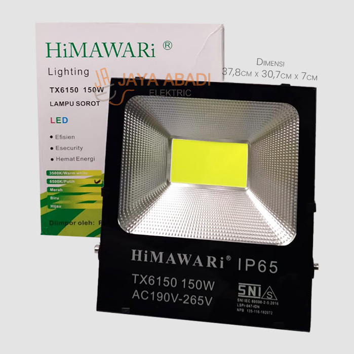 Lampu Sorot Led 150 Watt (FLOOD LIGHT) HIMAWARI 150 Watt PUTIH