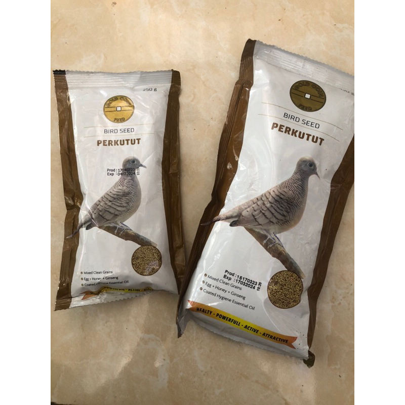 GOLDCOIN PERKUTUT PAKAN BURUNG ANGGUNGAN PERKUTUT