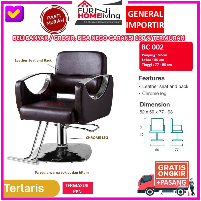 Kursi Salon Import Kursi Barbershop Barber Chair LR1 / BC002