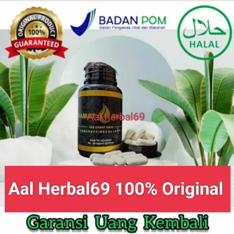 vas gamat emas collagen asli original