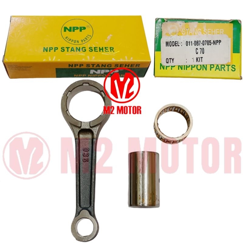 STANG SEHER C70 STANG PISTON CONROD NPP