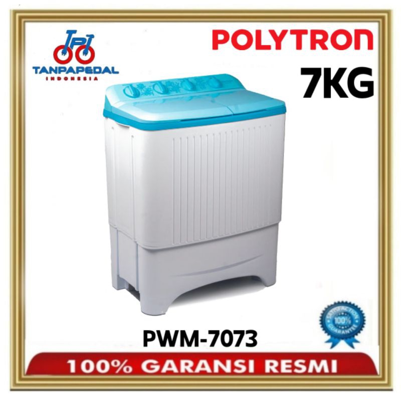 mesin cuci polytron 7Kg pwm-7073