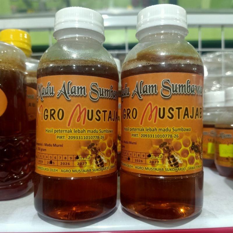 

Madu Alam Asli Sumbawa Agro Mustajab Murni Asli 250 gr