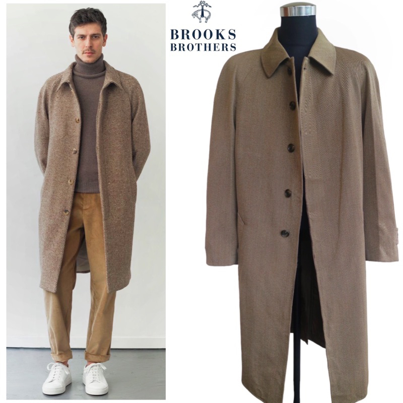 Coat wool pria brand Brooks brothers