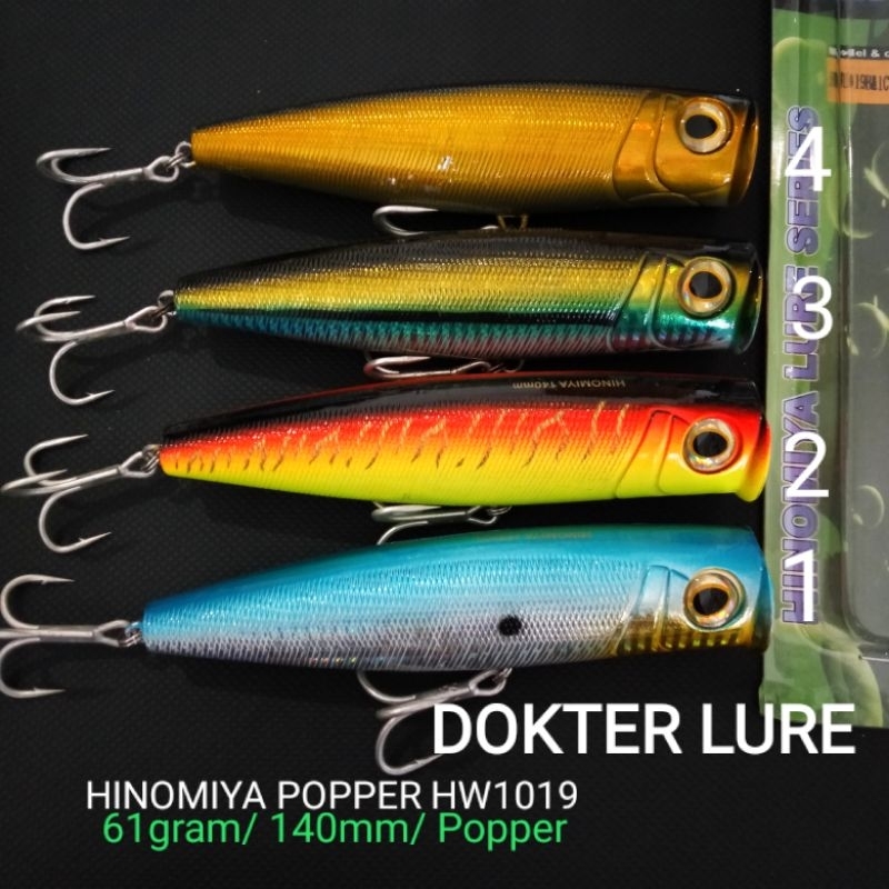 HINOMIYA POPPER HW1019 61gram Lure Popping Laut