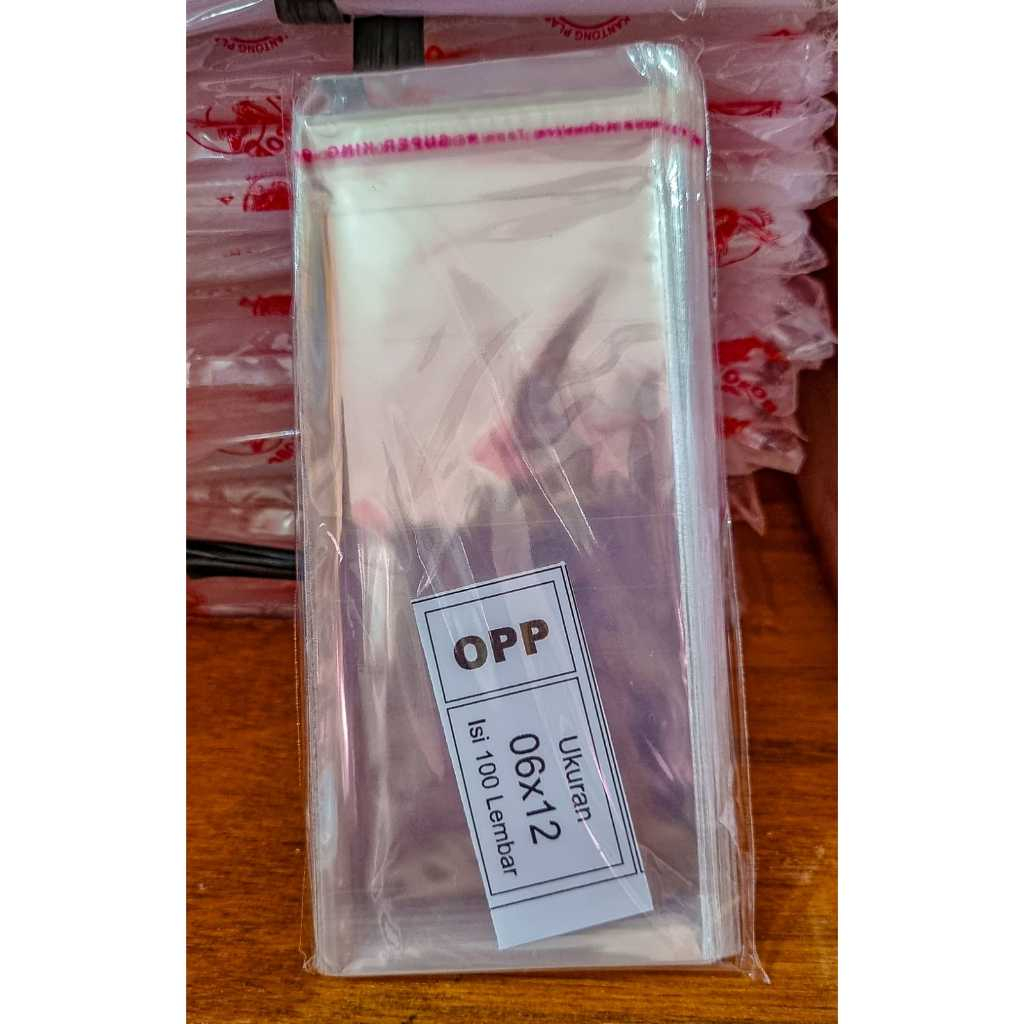

PLASTIK OPP NON LEMBAR 06X12