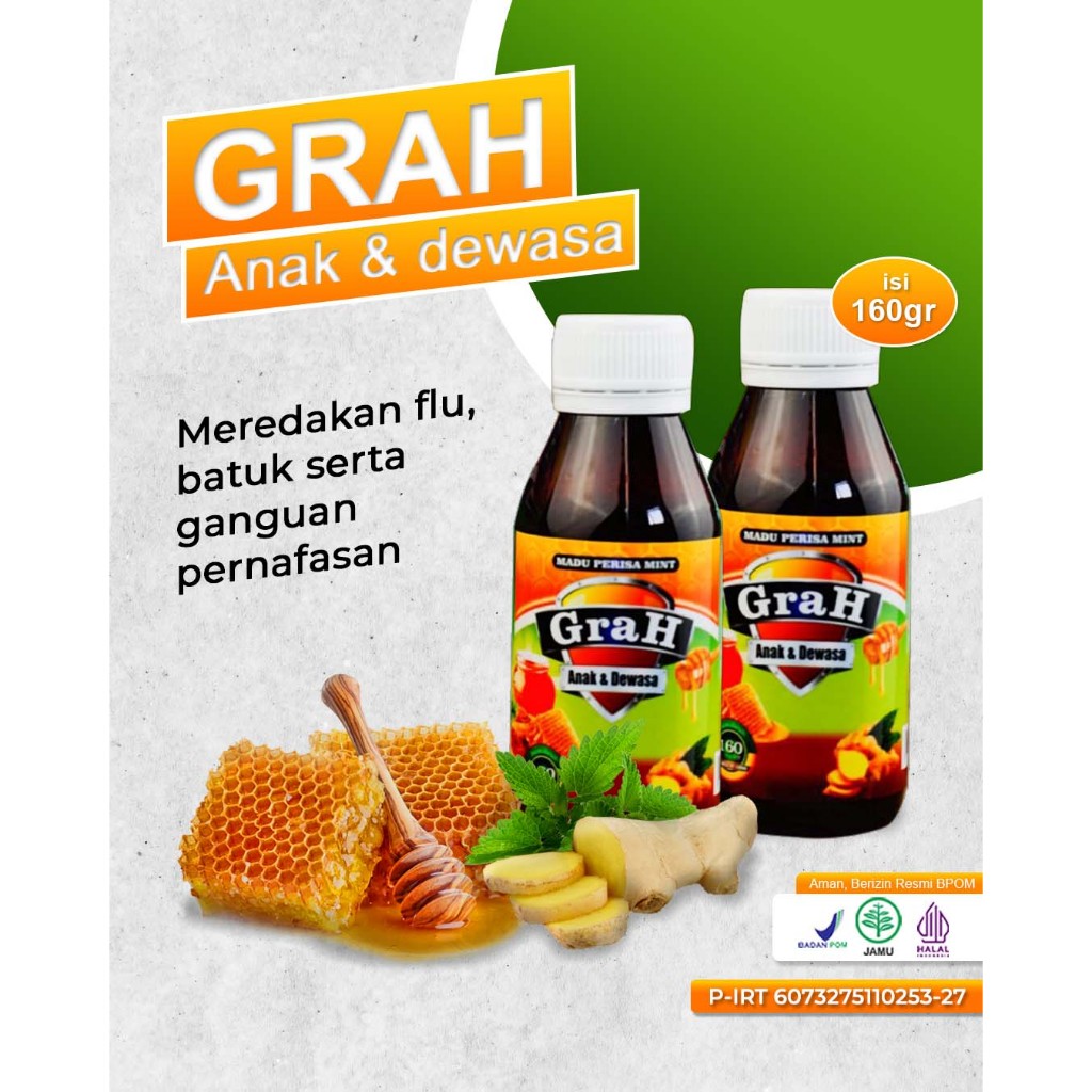 

Madu Grah Anak & Dewasa 160 gr / Madu gurah