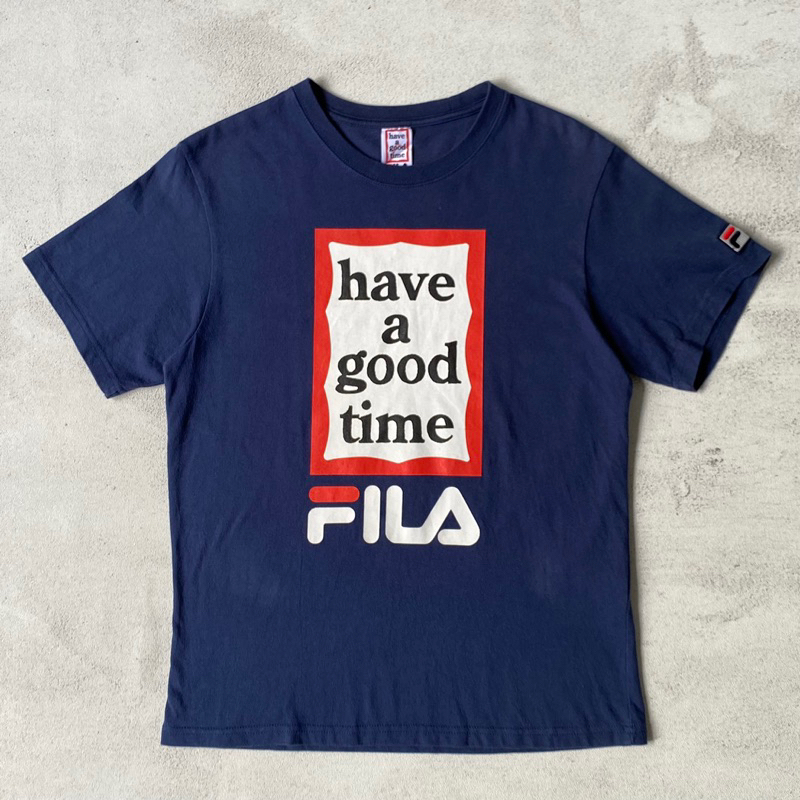 TSHIRT HAVE A GOOD TIME X FILA
