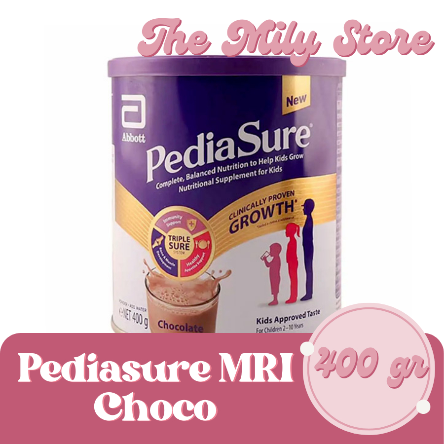 

Pediasure Triplesure kaleng vanila, madu, coklat cokelat & classic milky 400gr susu formula susu pertumbuhan anak