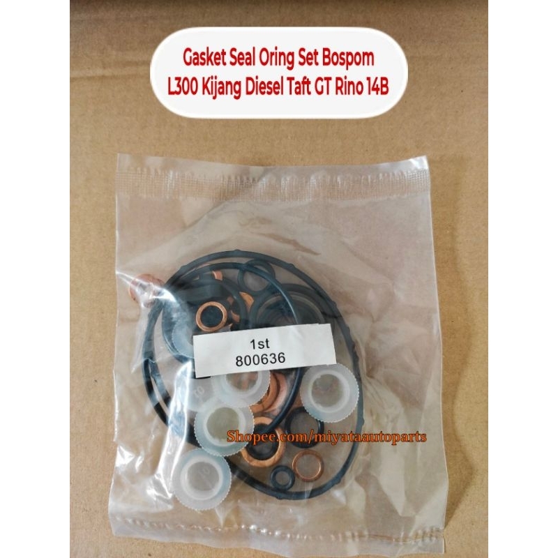 Gasket Seal Oring Set Bospom L300 Kijang Diesel Taft GT Rino 14B