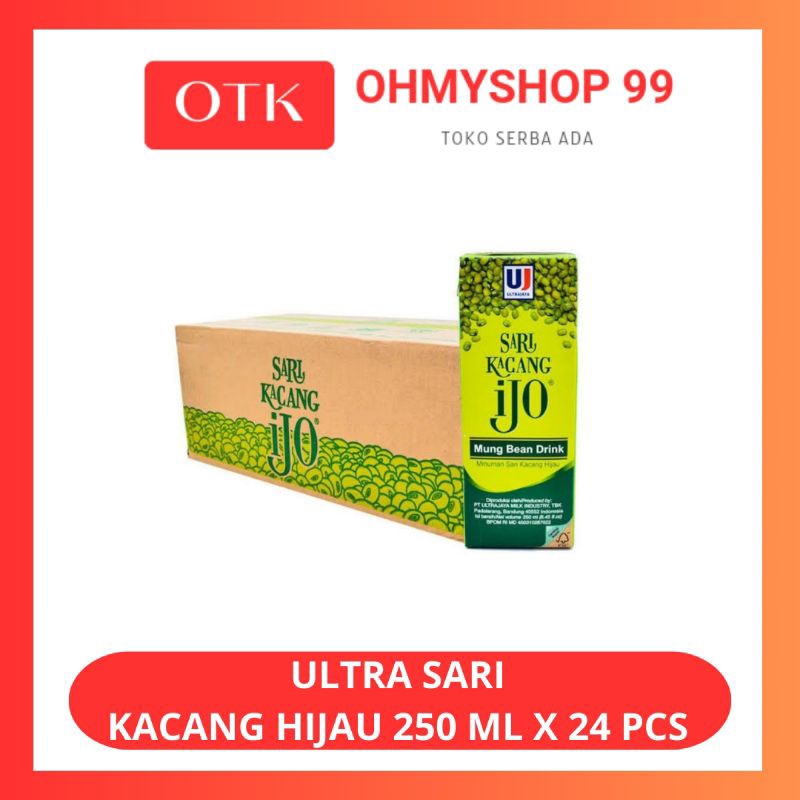 

Ultra Sari Kacang Hijau 250ml - 1 Dus