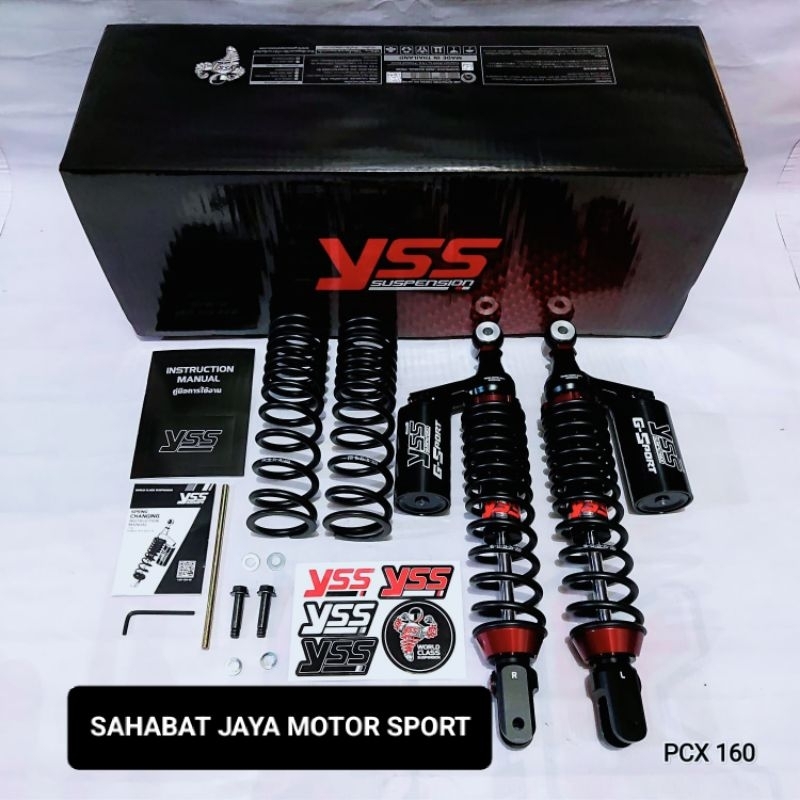 Shock Tabung YSS G-SPORT Rebound PCX 160 365MM