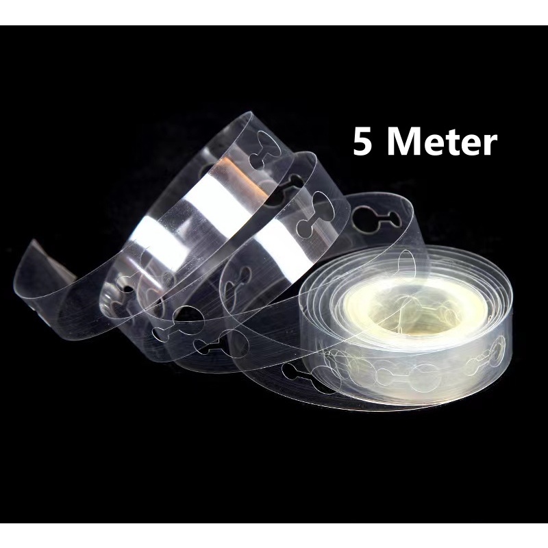 aiGooTan - RANTAI BALON 5 METER - Balloon Chain Ballon Stripe Tape Dekorasi Strip Dekor Penyambung G