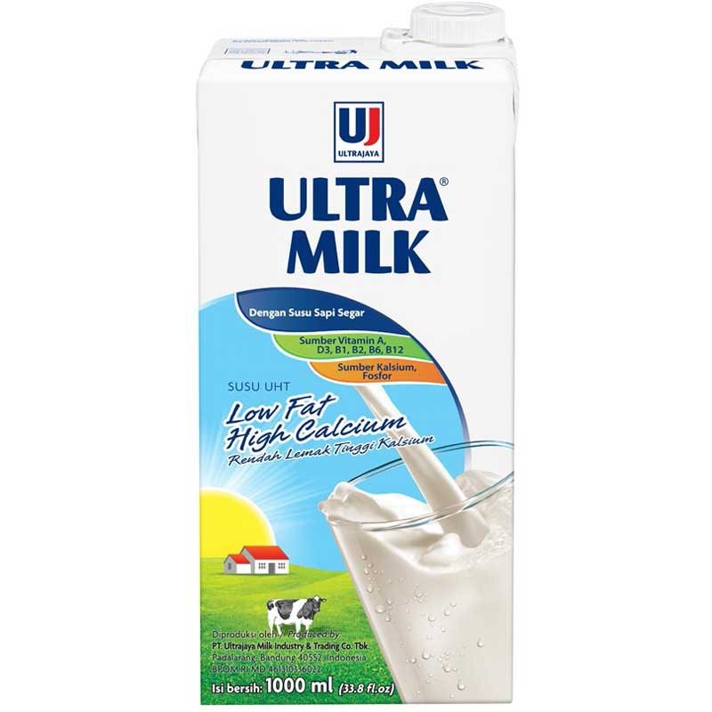 

ULTRA MILK Low Fat Plain 1L