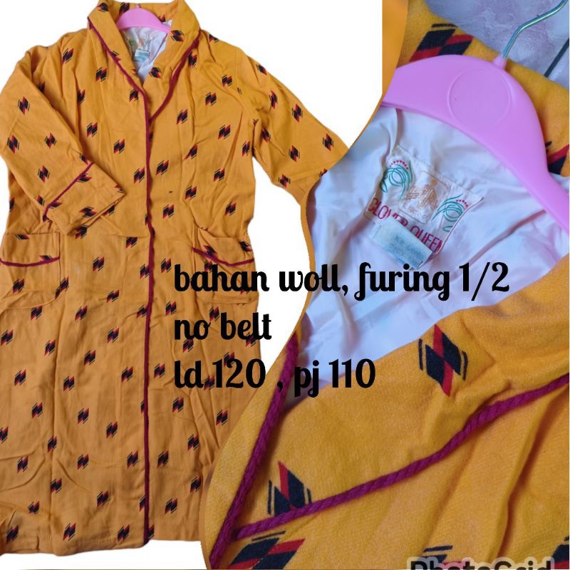Coat bahan woll