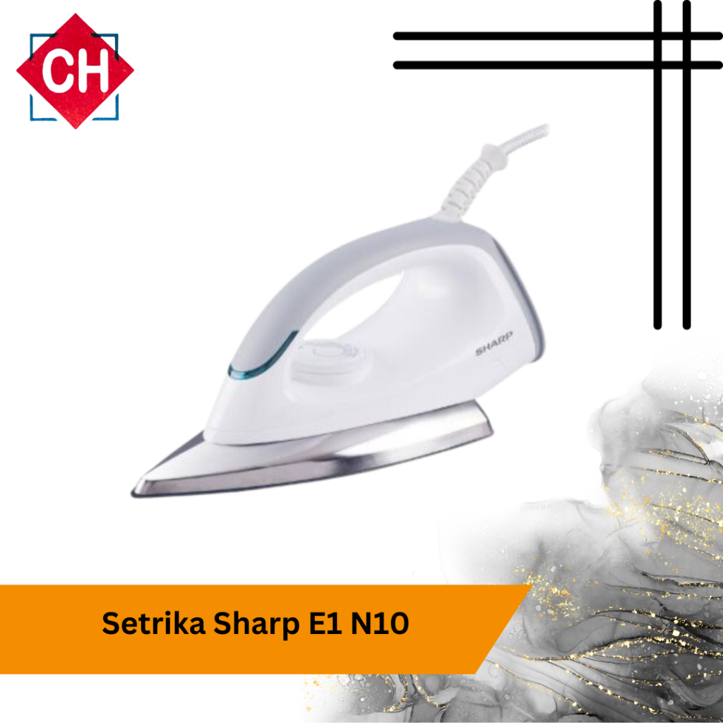 Setrika Sharp E N10/Clothing Iron/Setrika Listrik