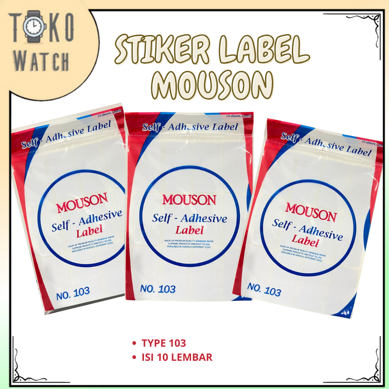 

Label Stiker Sticker Labels Stiker Tempel No 103 Label Buku Isi 10 Lembar TW