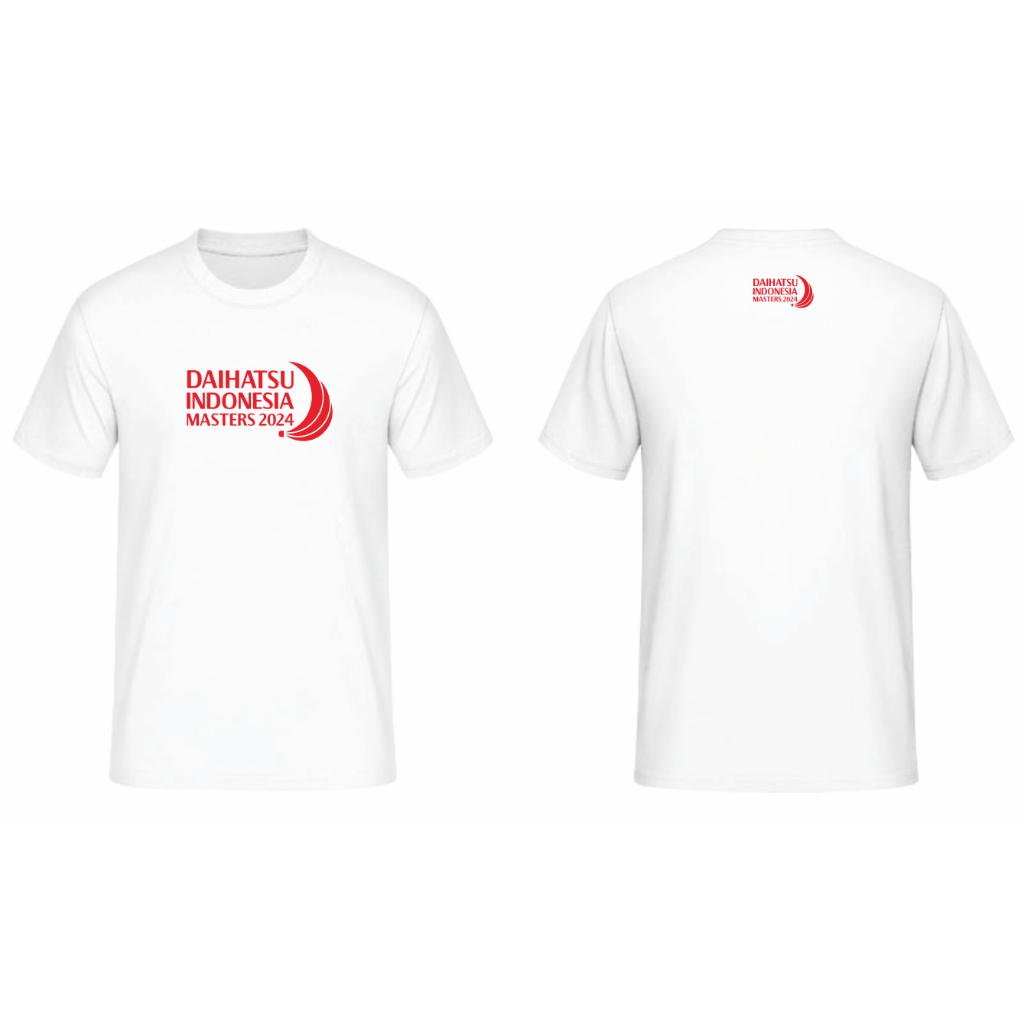 T-SHIRT KAOS BWF DAIHATSU INDONESIA MASTERS 2024