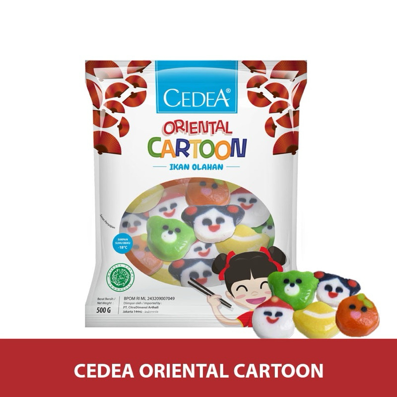 

Cedea Karakter Oriental Cartoon & Farm Animals 500 gram
