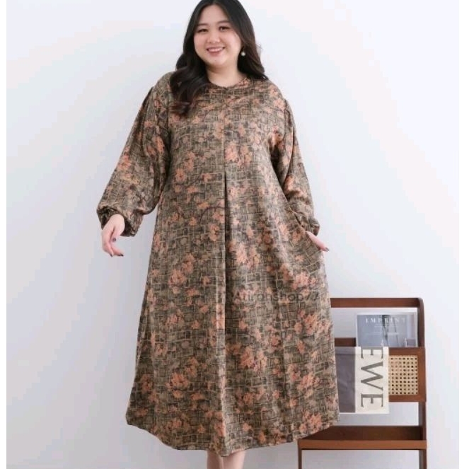 long tunik jumbo monalisa Ld 122cm