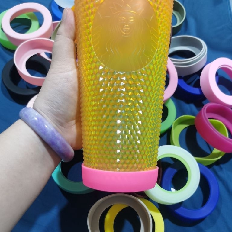 New event bumper polos silicon pelindung pantat tumbler botol minuman antislil antilecet antijatuh