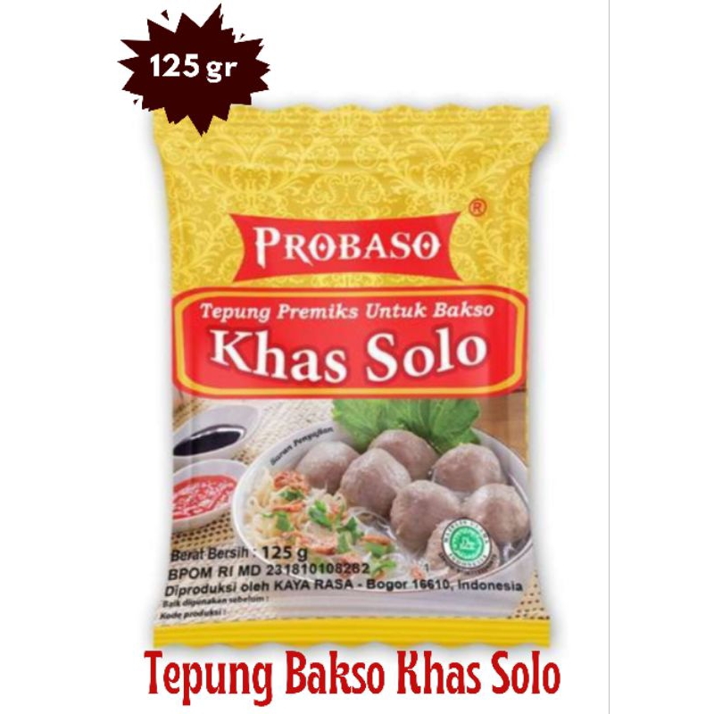 

ProBaso Tepung Premiks Khas Solo 125 gr