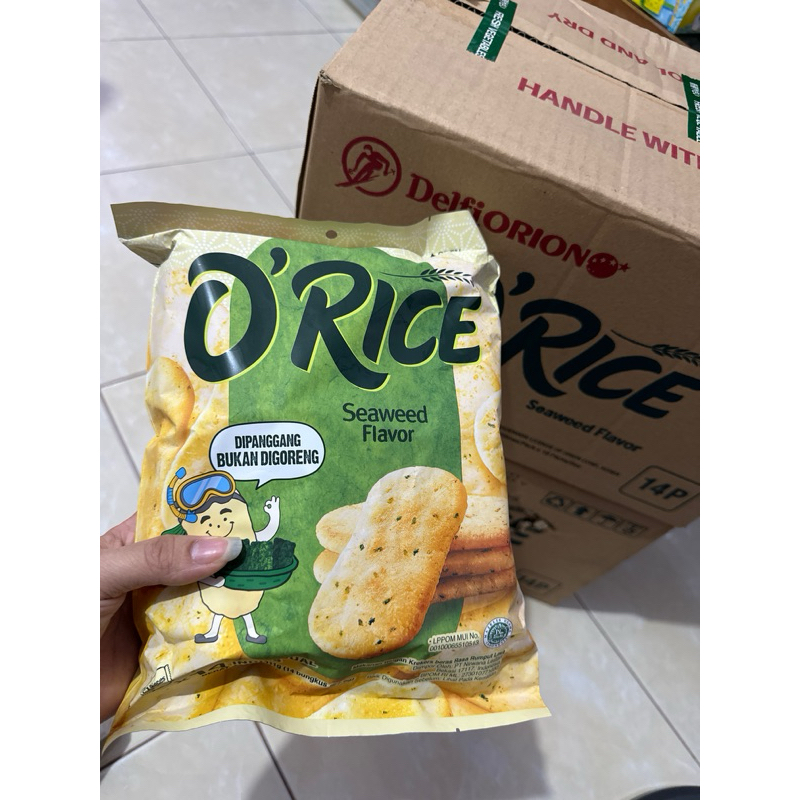 

Jastip Orice Krekers Seaweed