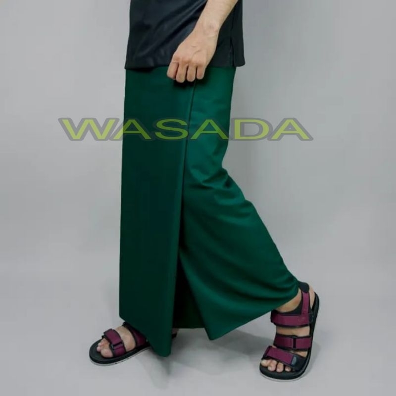 sarung polos dewasa | sarung gloyor tanpa motif |sarung polos warna hijau