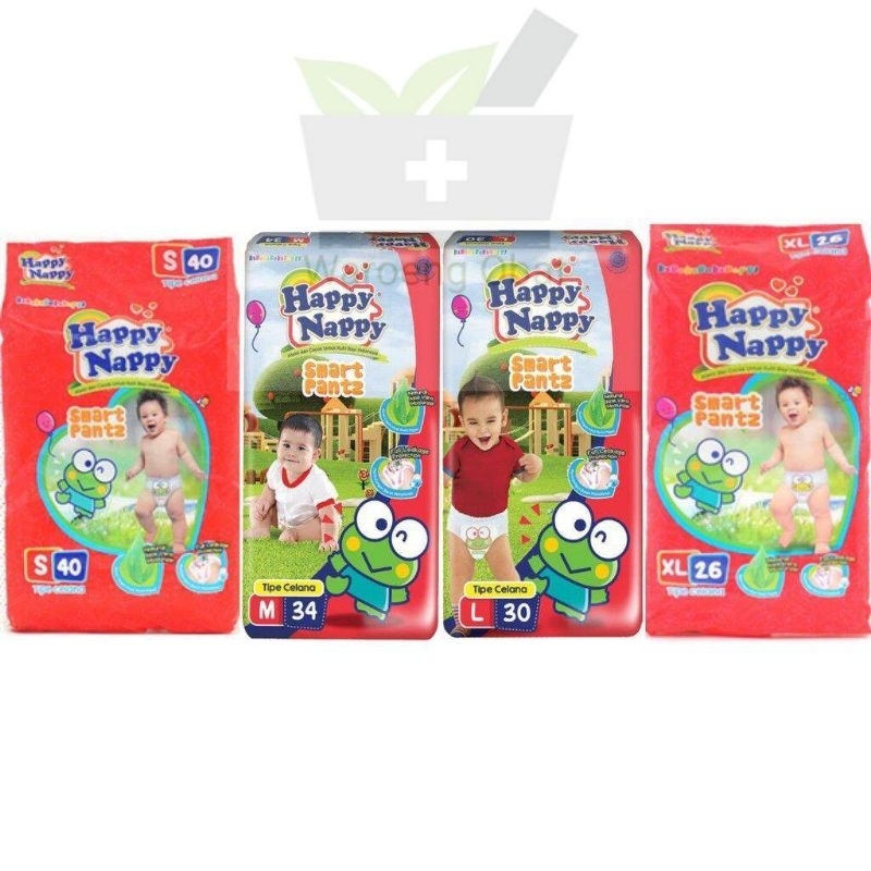 HAPPY NAPPY PANTS SMLXL POPOK/DIAPERS/PAMPERS ❤S.M.S❤
