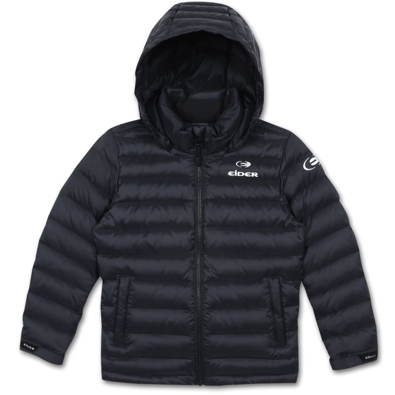 JAKET GUNUNG ANAK ANAK BULU HIKING CAMPING TRAVELLING WINTER DOWN KIDS JACKET ORIGINAL EIDER BLACK