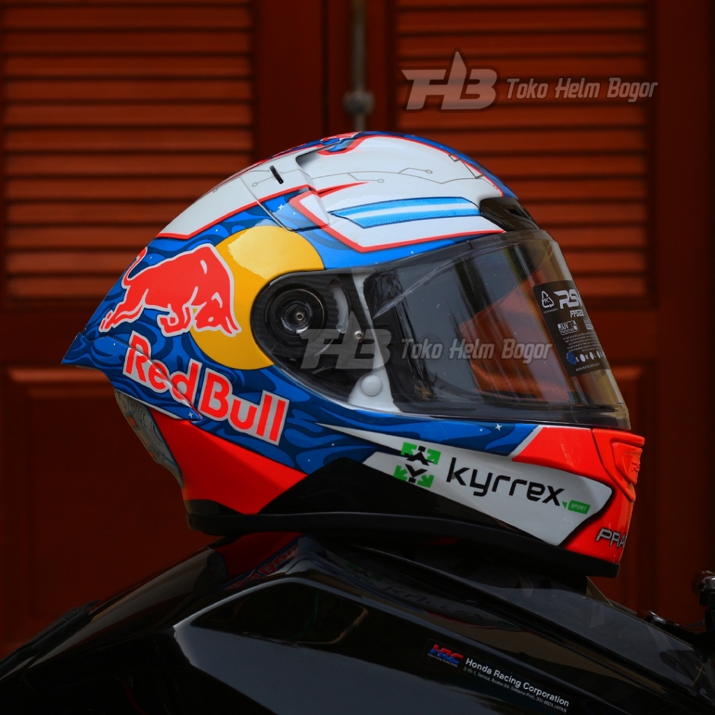 HELM RSV FFS21 custom Jorge Martin repaint HELM FULL FACE RSV
