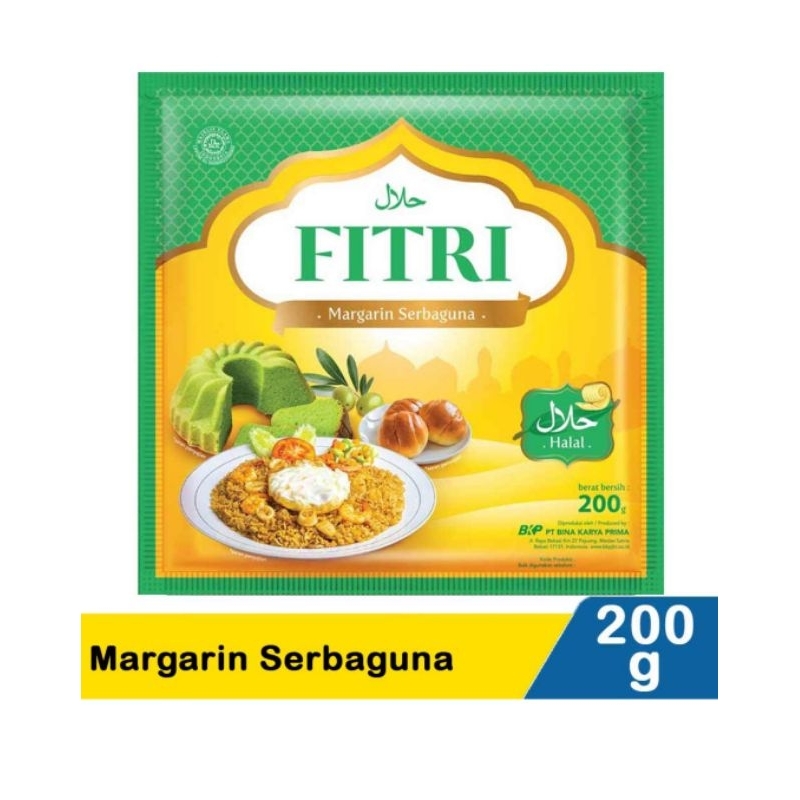 

Fitri Margarine Serbaguna Kemasan isi 200 gram