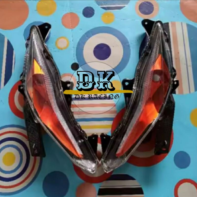 Sein depan Beat esp Beat esp custom Oren Oranye