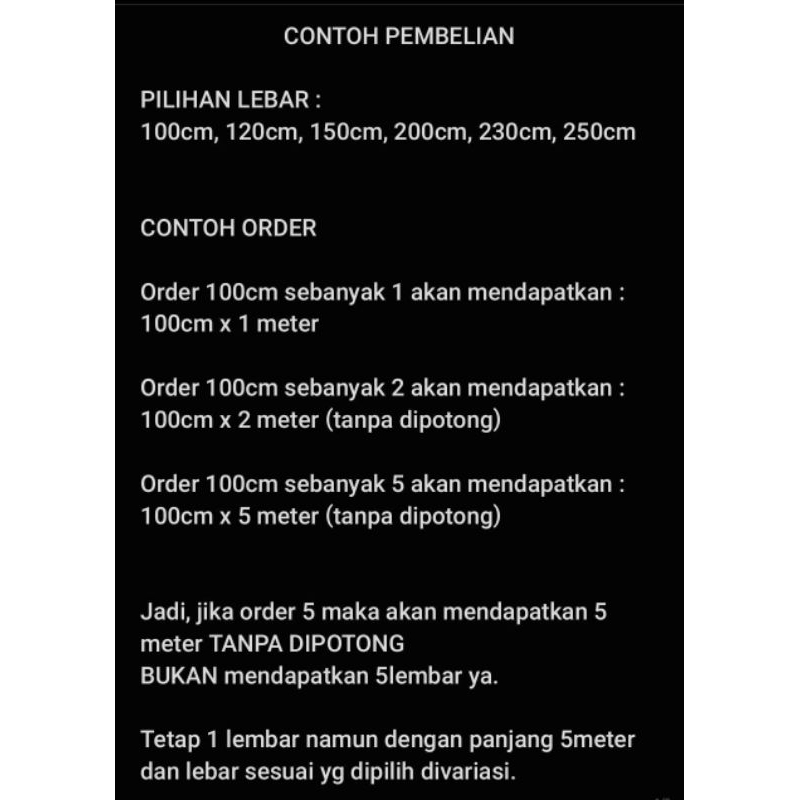 Unik Plastik Cover Tebal Anti Debu Anti Air Plastik Besar Bening Transparan Putih Kantong Kresek