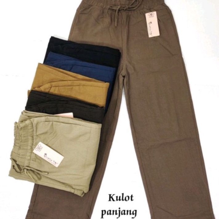 V44859 kulot denim simple me