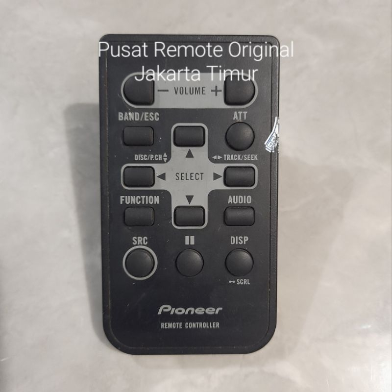 REMOTE REMOT DVD TAPE MOBIL PIONEER QXA3303 ORIGINAL ASLI