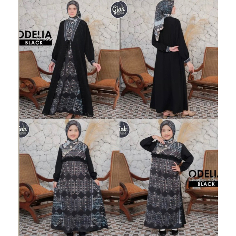 Dress dewasa & anak series odelia by Giok