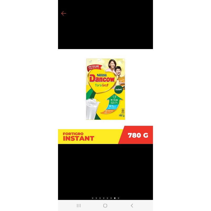 

susu dancow fortiaGro