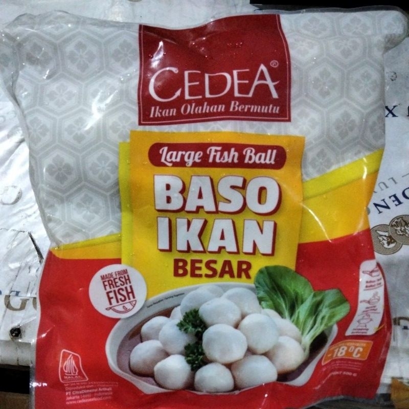 

Bakso Ikan Cedea 500gr