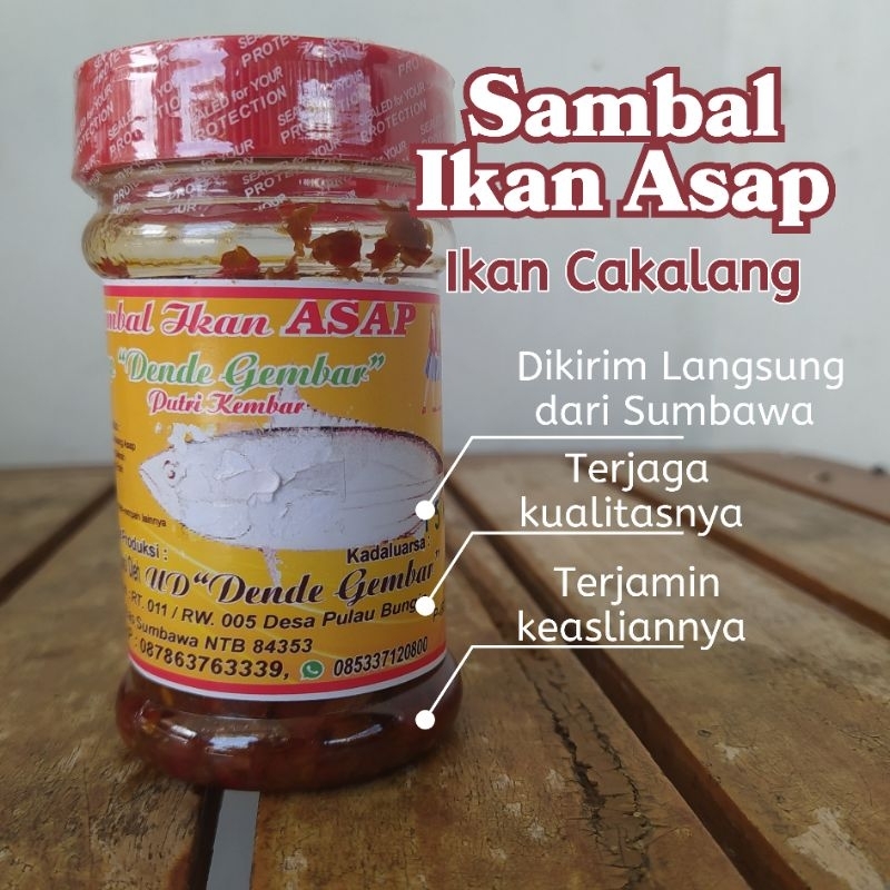 

Sambal Ikan Cakalang Asap Khas Sumbawa