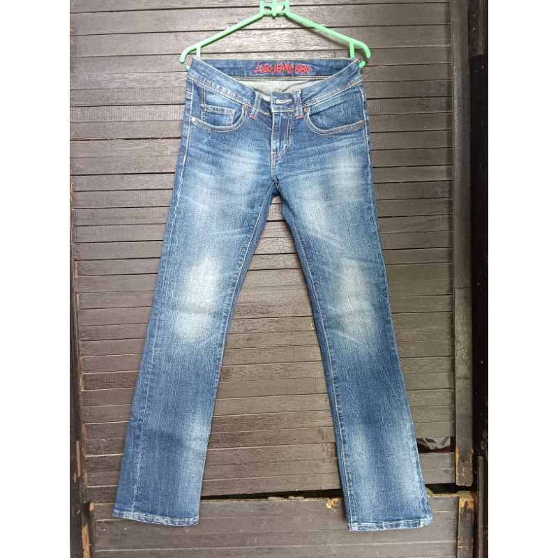 Logo Jeans 1980 ORI - Celana Jeans Wanita Preloved