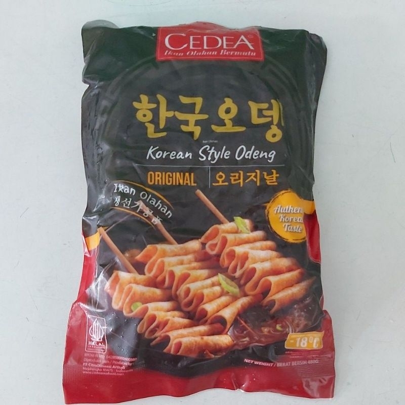 

Cedea Korean Odeng Original 480gr